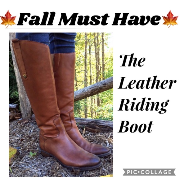 Sam Edelman Shoes - Sam Edelman “Penny” Leather Riding Boots